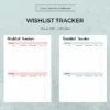 Ultimate Printable Wishlist Tracker