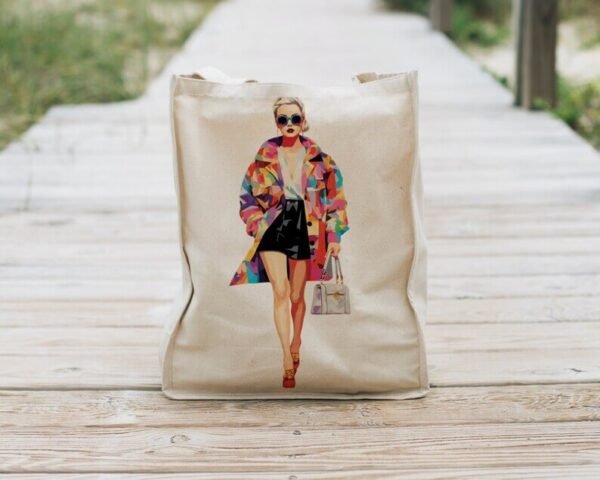 Watercolor Bright Pop Art Fashion Clipart - Image 5