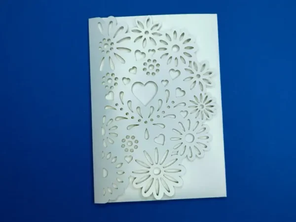 Laser Cut Wedding Invitation - Image 2