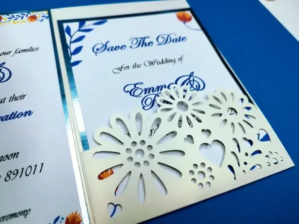 Laser Cut Wedding Invitation - Image 3