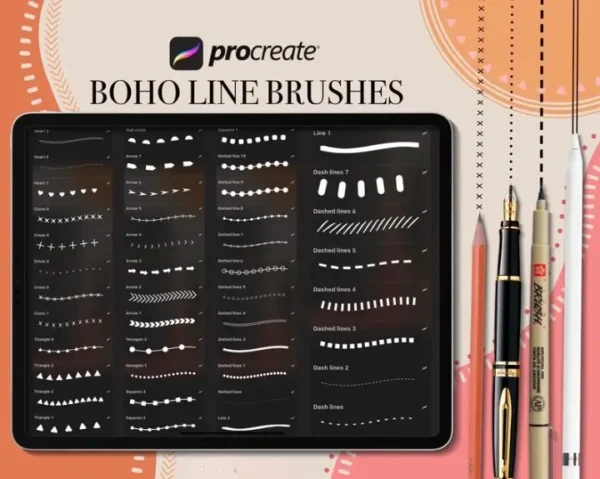 Boho Procreate Brushes - Image 4