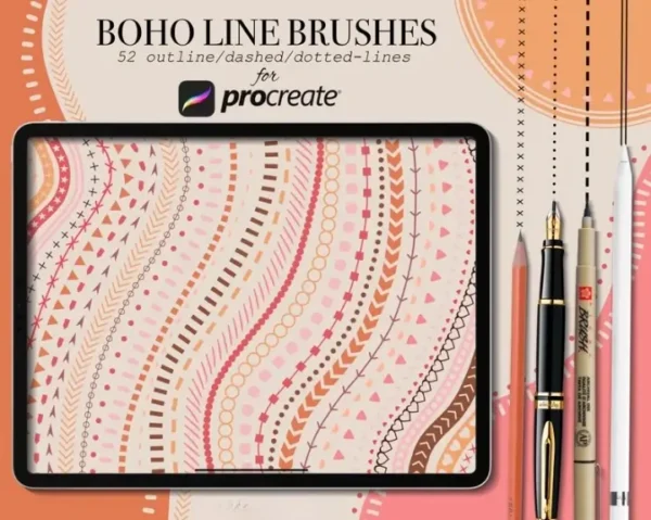 Boho Procreate Brushes