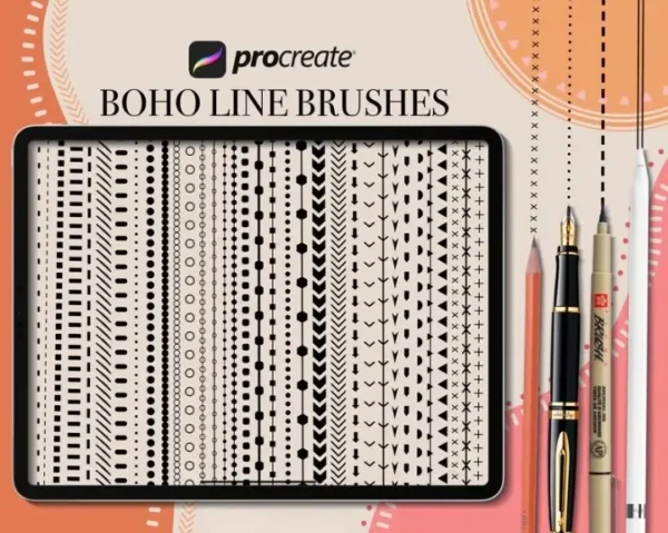 Boho Procreate Brushes - Image 2