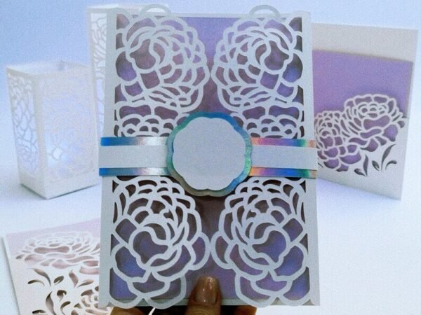 Lantern Favors Wedding Invitations - Image 4