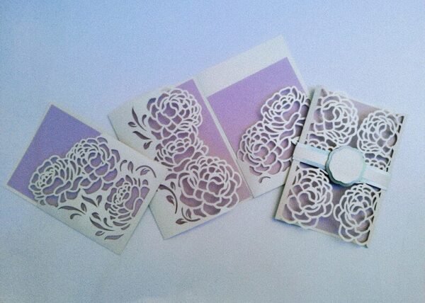 Lantern Favors Wedding Invitations - Image 2