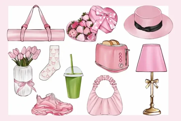 Coquette Bow Clipart - Image 6