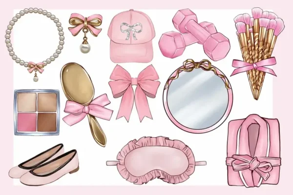 Coquette Bow Clipart - Image 3
