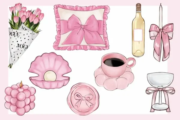 Coquette Bow Clipart - Image 4