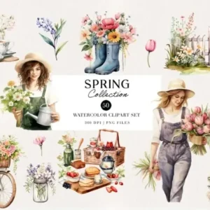 Cottagecore Flowers-Springtime-Meadow Flowers