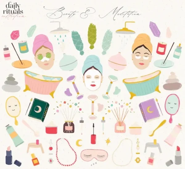 Daily Rituals Digital Clipart Collection - Image 6