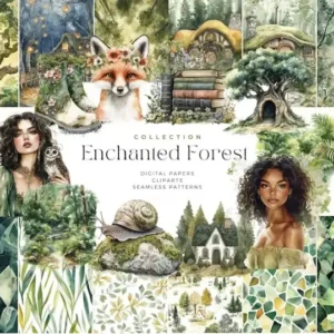 Enchanted Forest Clip Art
