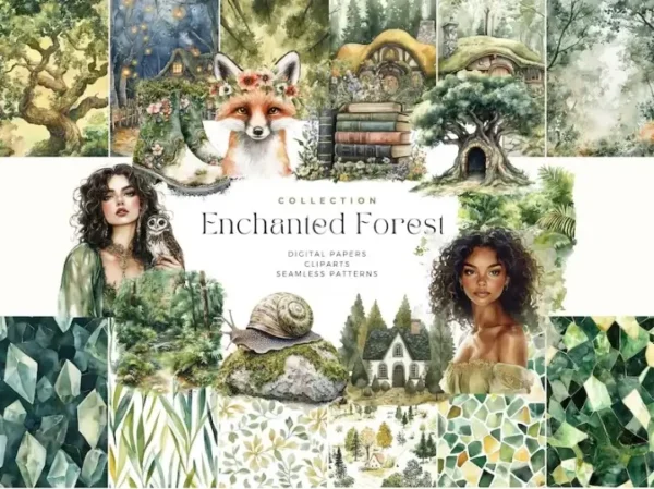Enchanted Forest Clip Art