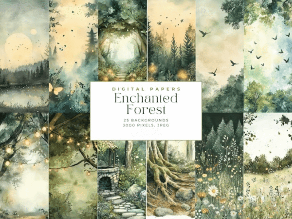 Enchanted Forest Clip Art - Image 2