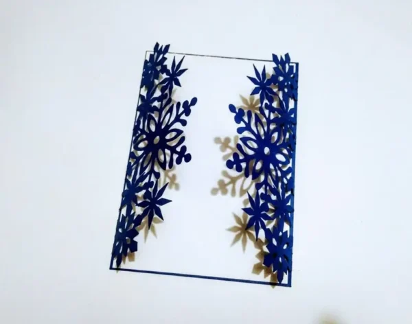 Laser Cut Invitation Winter Template - Image 6