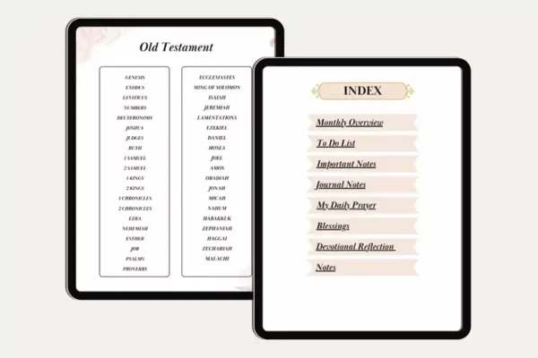 Faith Digital Planner Canva Templates - Image 7