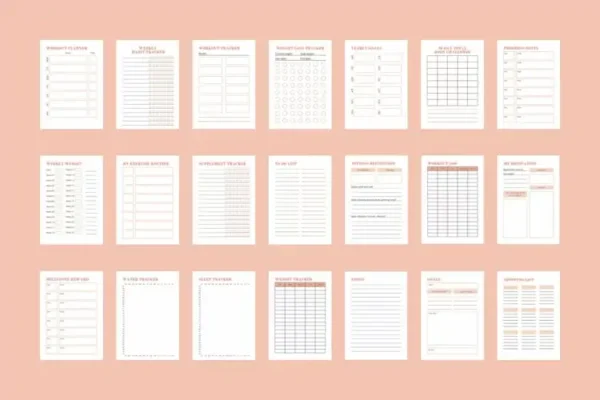 Fitness Planner Templates - Image 2