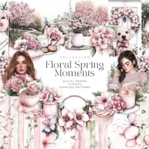 Floral Spring Clip Art