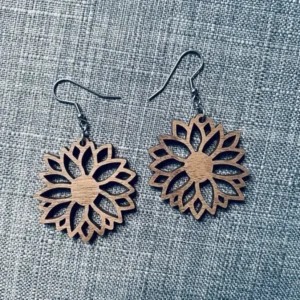 Flower Earrings Laser File