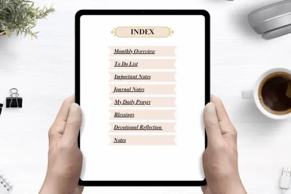 Faith Digital Planner Canva Templates - Image 3