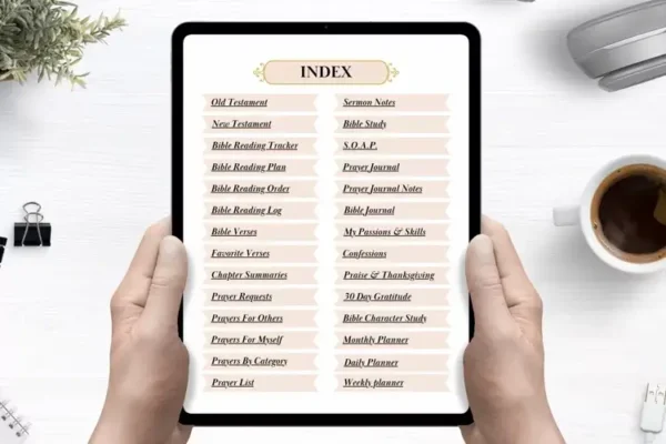 Faith Digital Planner Canva Templates - Image 2