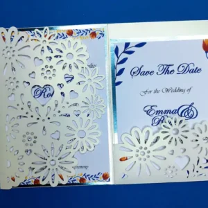 Laser Cut Wedding Invitation