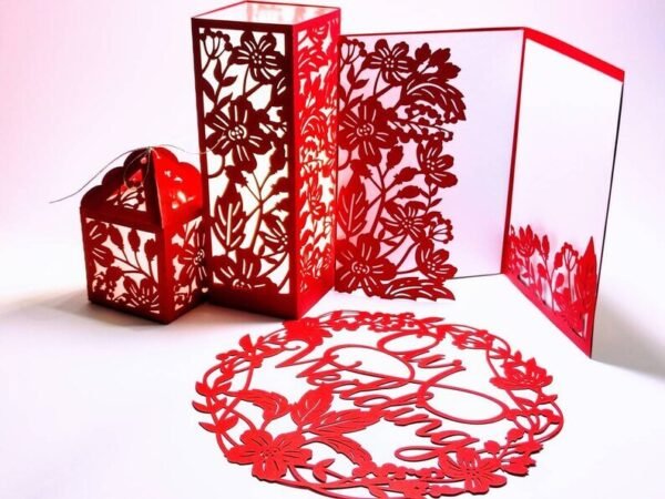 Laser Cut Wedding Invitations