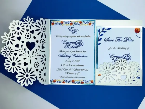 Laser Cut Wedding Invitation - Image 4