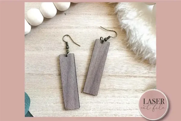 Laser Earring SVG File