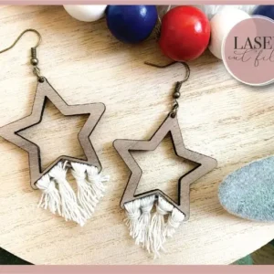 Macrame Boho Earrings