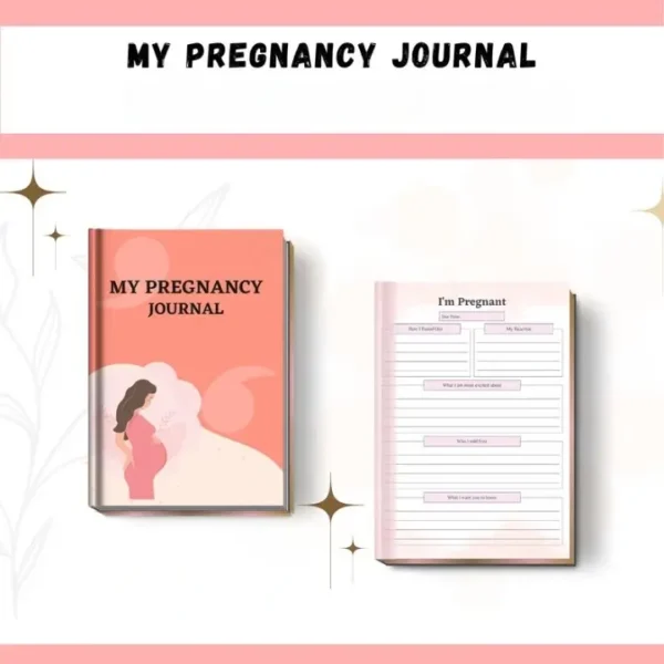 Pregnancy Journal Digital Planner Bundle - Image 5