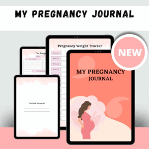 Pregnancy Journal Digital Planner Bundle