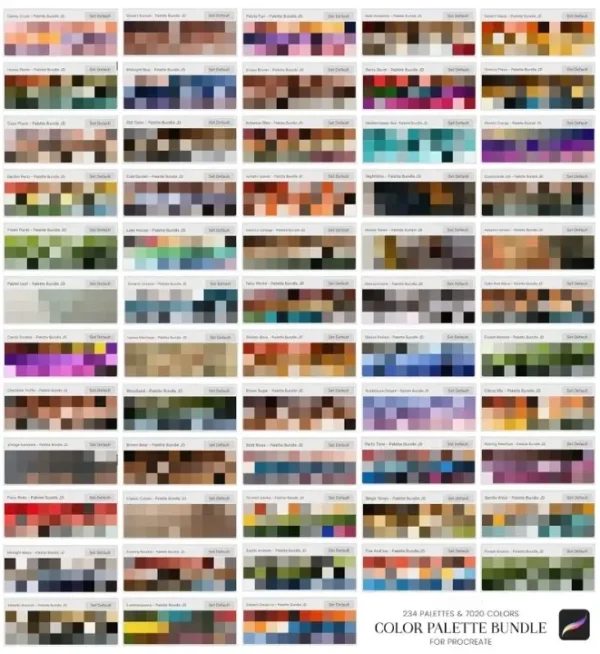 Procreate Color Palette Bundle - Image 3