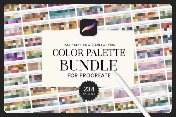 Procreate Color Palette Bundle