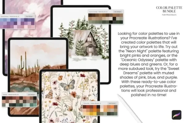 Procreate Color Palette Bundle - Image 2