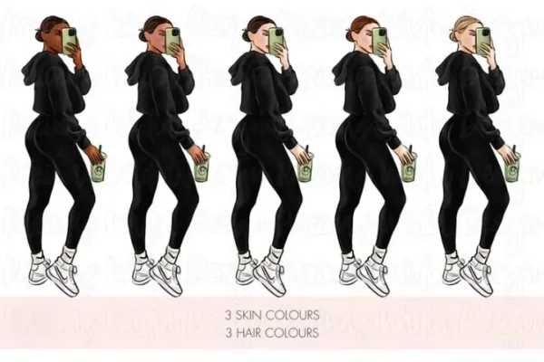 Self Care Planner Sticker Graphics - Image 8