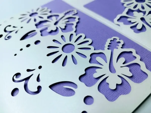Tri Fold Pocket Card Invitation - Image 2