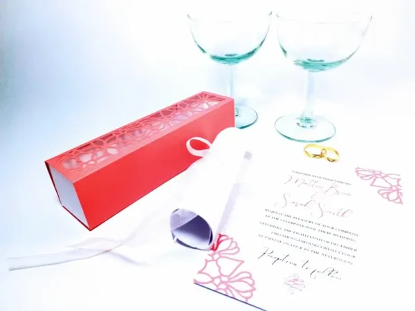 Wedding Invitation Box and Table Place Card - Image 4