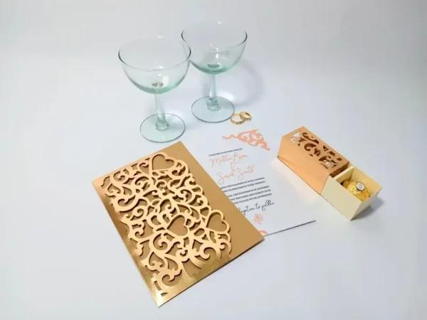 Wedding Pocket Envelope Invitation - Image 7