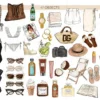 Summer Girls 8 Digital Planner Sticker Clipart - Image 6