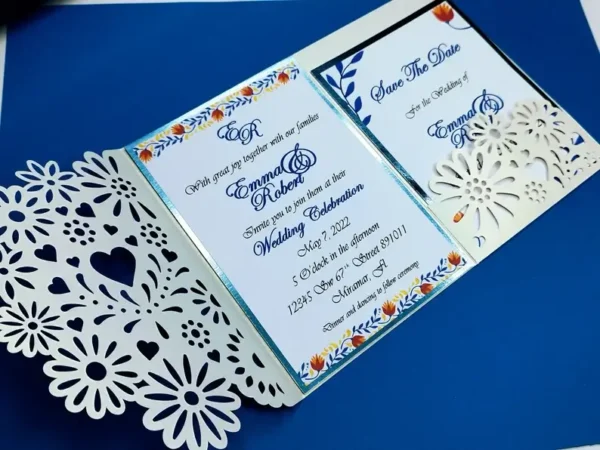 Laser Cut Wedding Invitation - Image 7