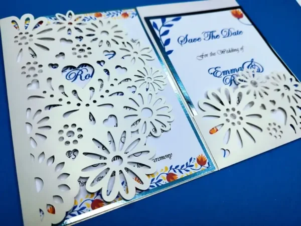 Laser Cut Wedding Invitation - Image 6