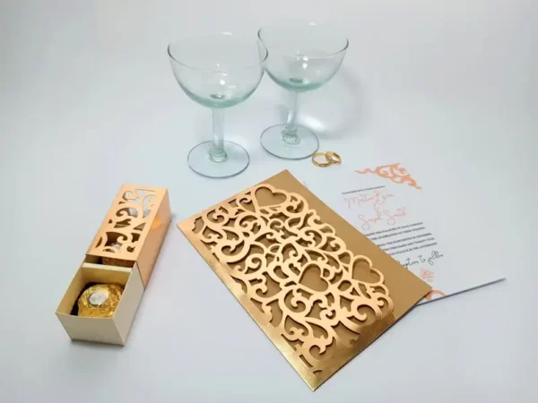 Wedding Pocket Envelope Invitation - Image 4