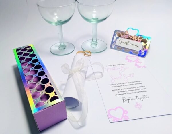 Best Wedding Favor Name Card Template - Image 8