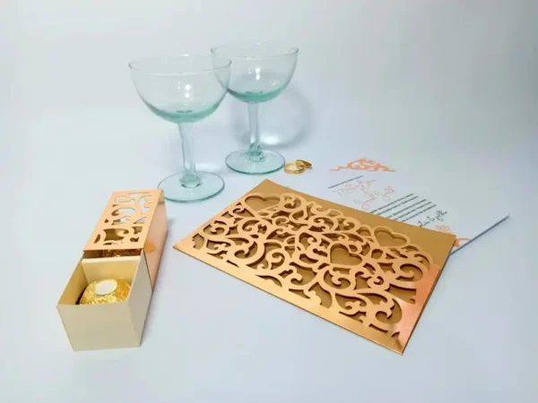 Wedding Pocket Envelope Invitation