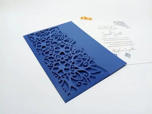 Wedding Pocket Envelope Invitation and Candy Box - Image 4
