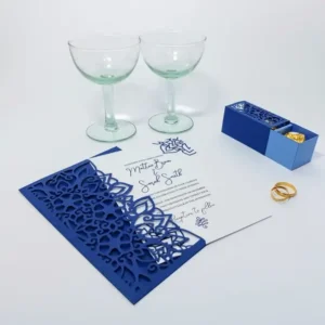 Wedding Pocket Envelope Invitation and Candy Box