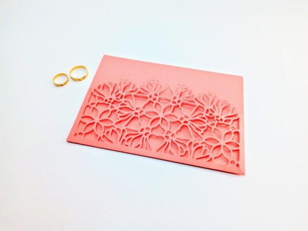 Candy Box Template Floral Wedding Card - Image 5