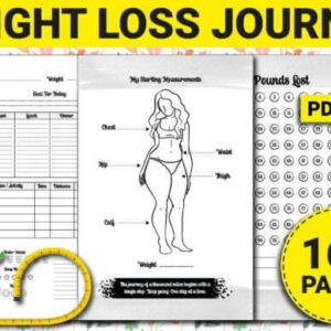 Weight Loss Journal & Planner
