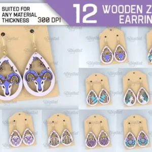 Zodiac Earrings Bundle