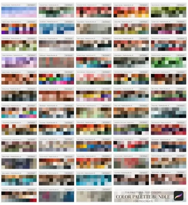 Procreate Color Palette Bundle - Image 6